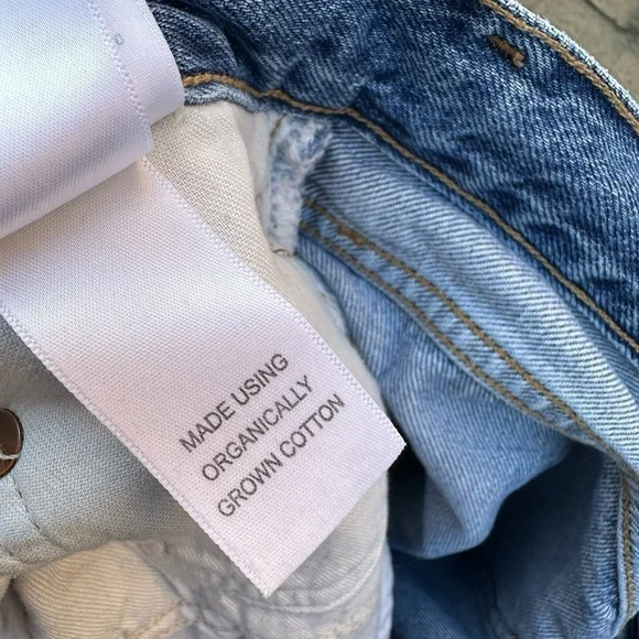 Agolde Riley High Rise Straight Crop in Collective Women’s Size 32 - Picture 9 of 12